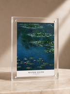 Personalized Framed Memorial: Claude Monet's Water Lilies