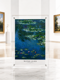 Personalized Framed Memorial: Claude Monet's Water Lilies
