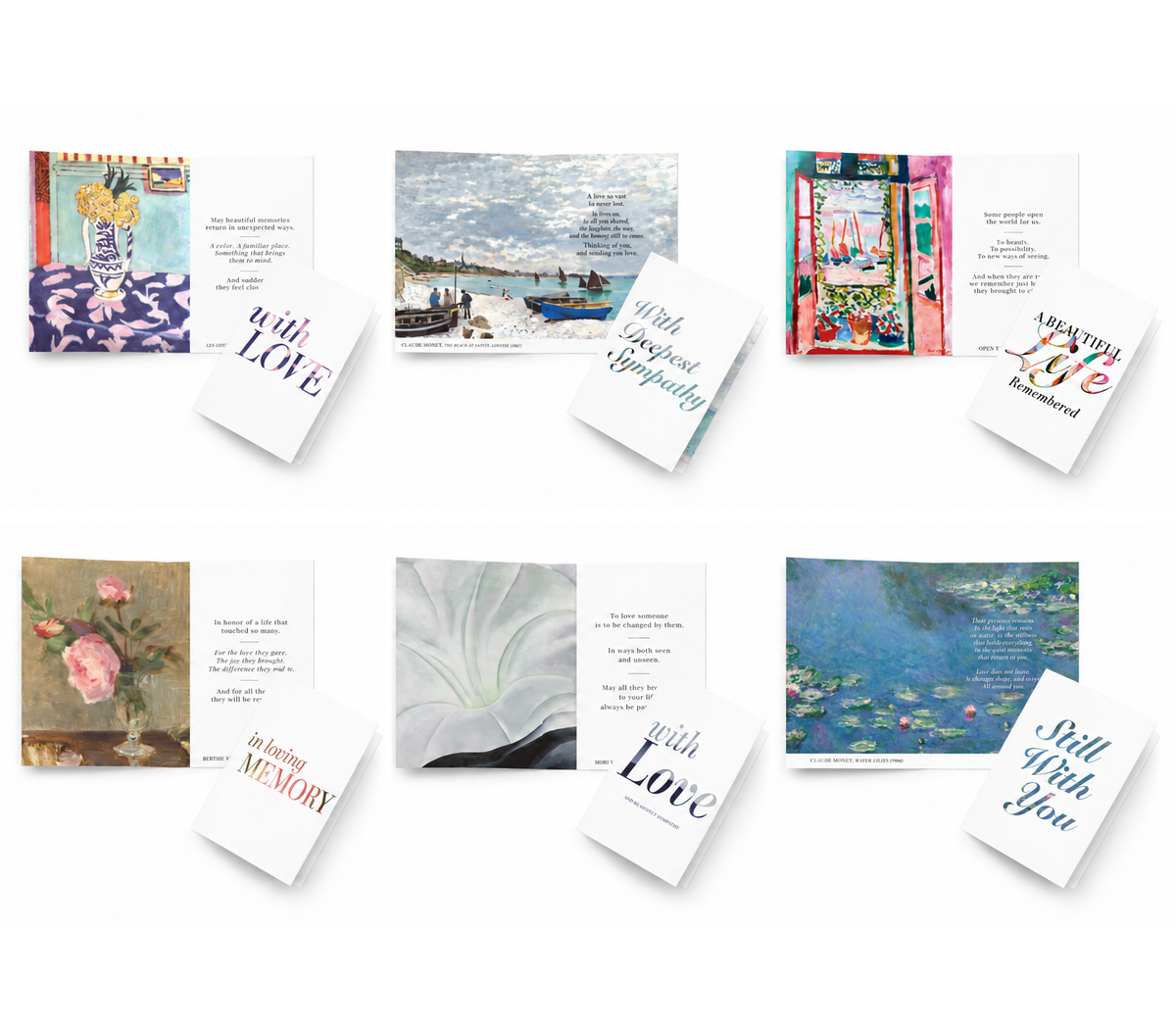 The Art Within Condolence Cards | Set of 6