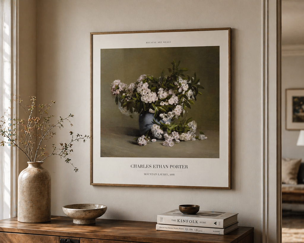 Charles Ethan Porter Mountain Laurel 1888 • Art Print
