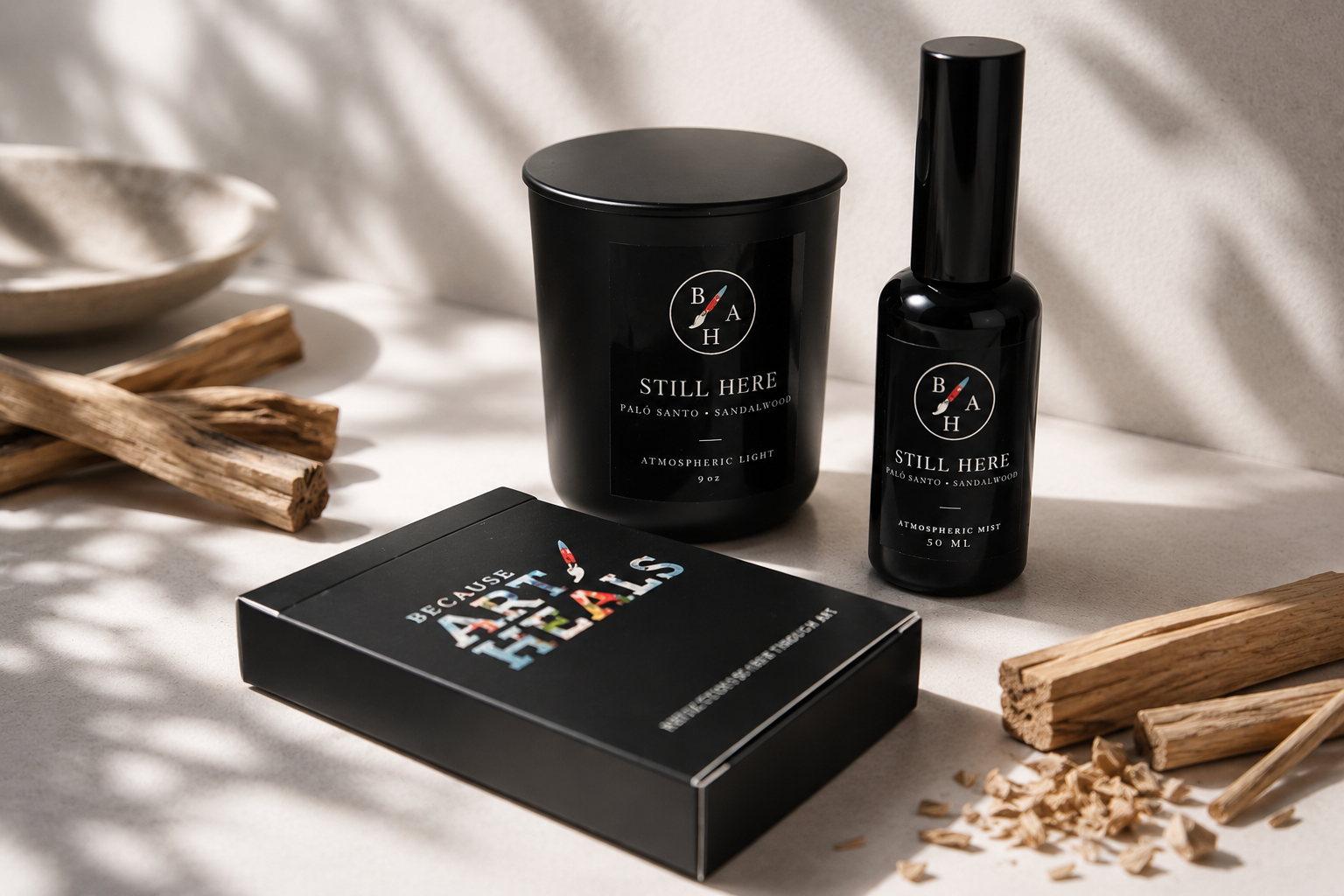 STILL HERE Atmospheric Candle • 9 OZ