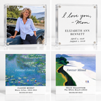 Personalized Remembrance Frame | Photo, Handwriting & Fine Art