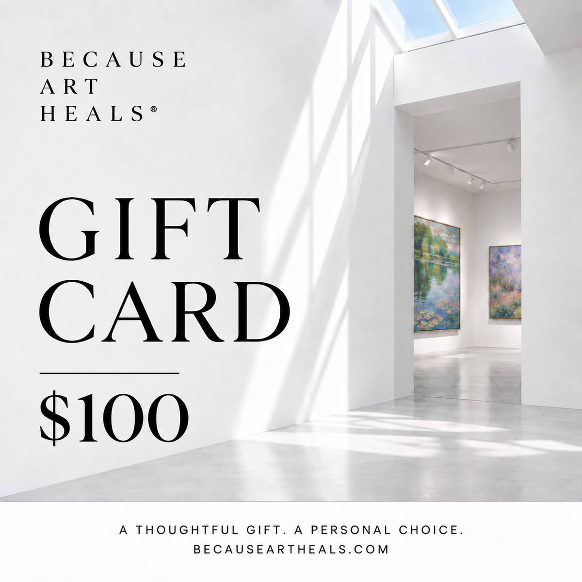Gift Card- From $50+