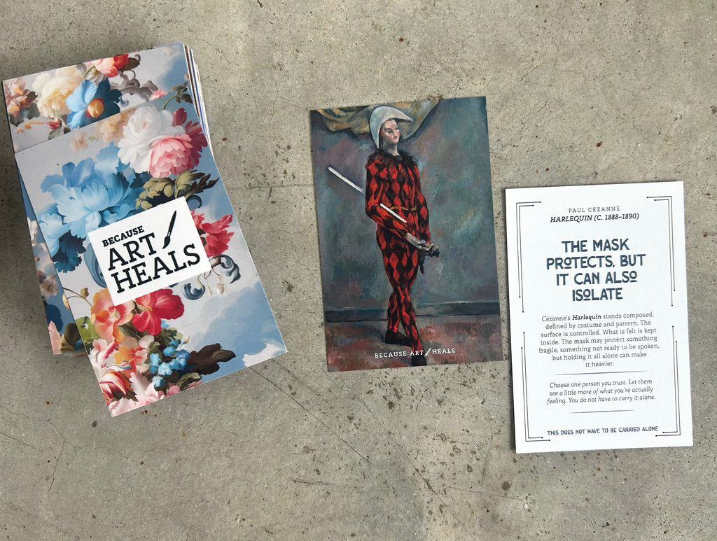 Because Art Heals: The Art of Grief Card Deck