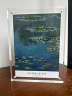 Personalized Framed Memorial: Claude Monet's Water Lilies