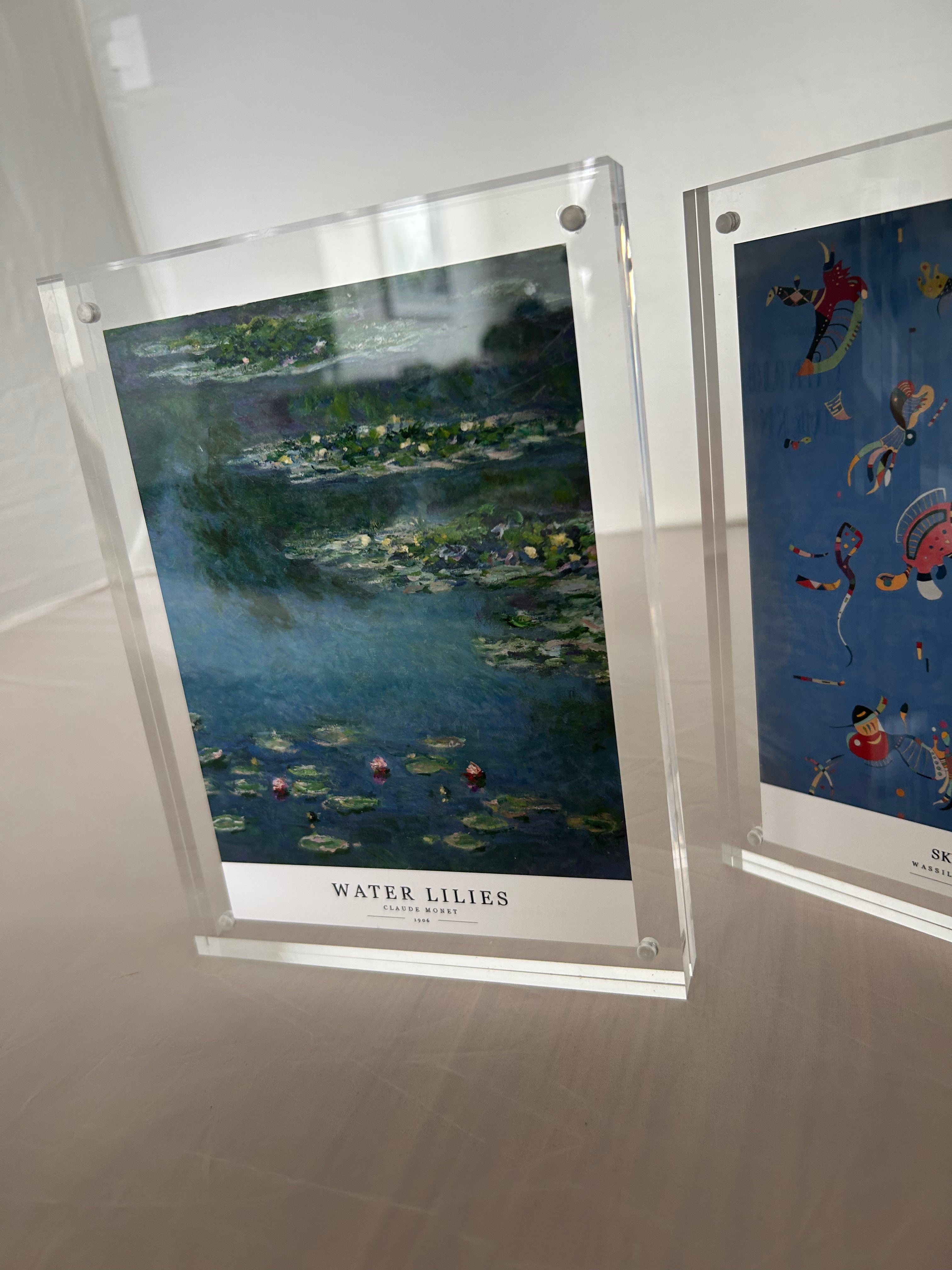 Personalized Framed Memorial: Claude Monet's Water Lilies