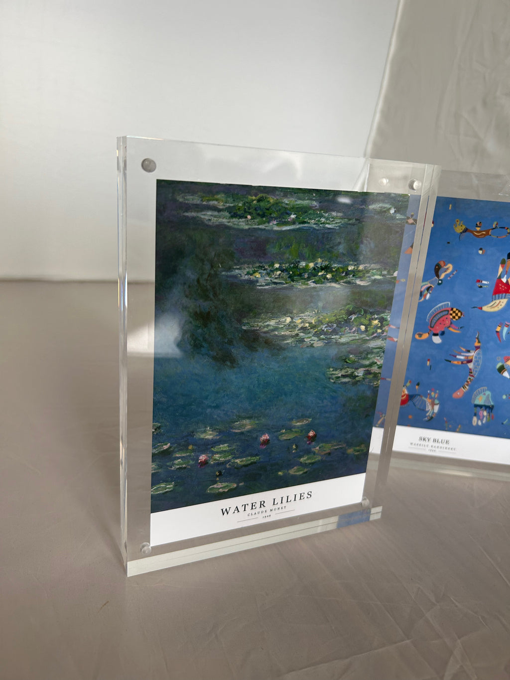 Personalized Framed Memorial: Claude Monet's Water Lilies