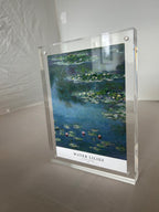 Personalized Framed Memorial: Claude Monet's Water Lilies