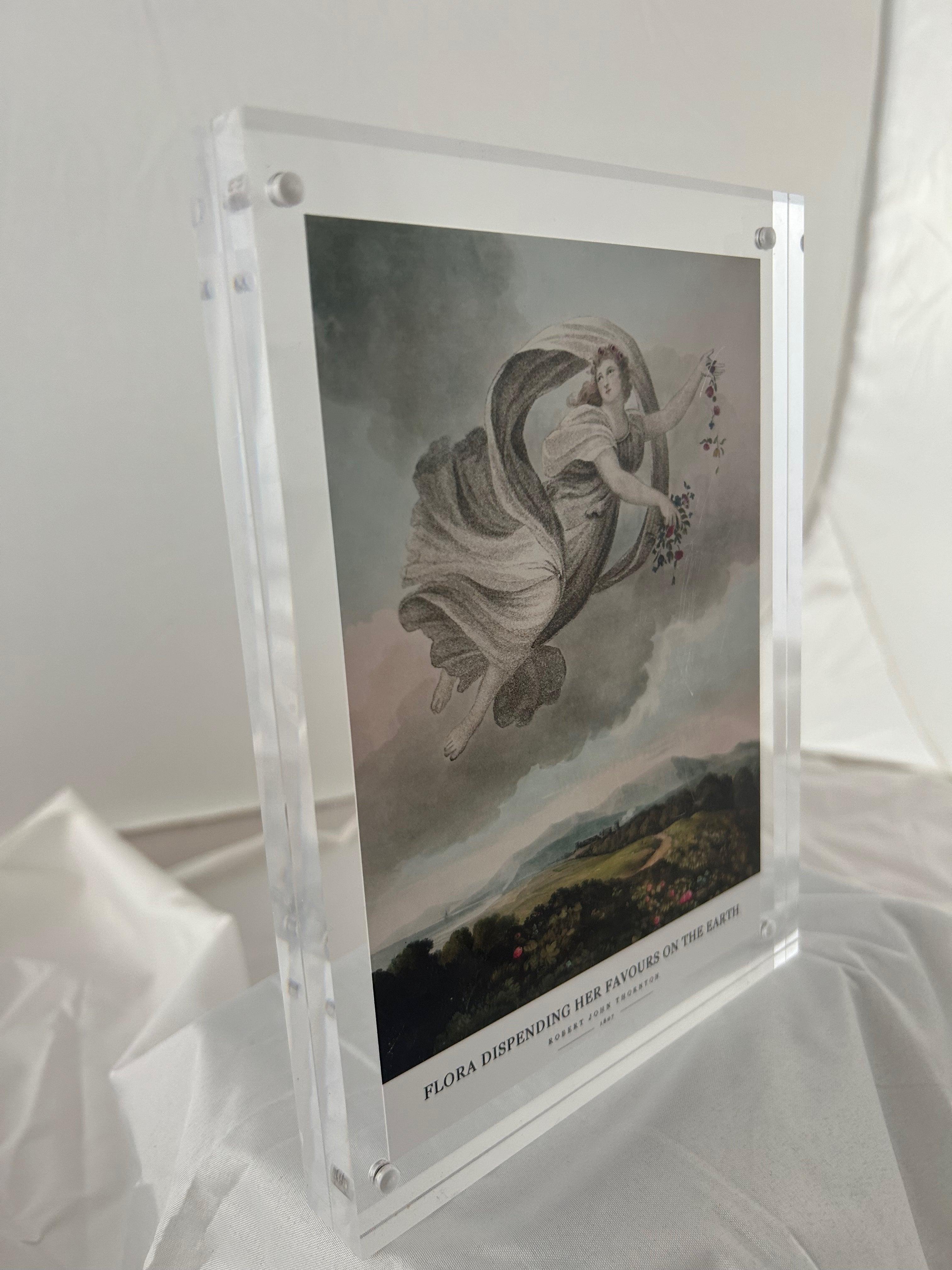Personalized Framed Memorial: Thornton's Flora