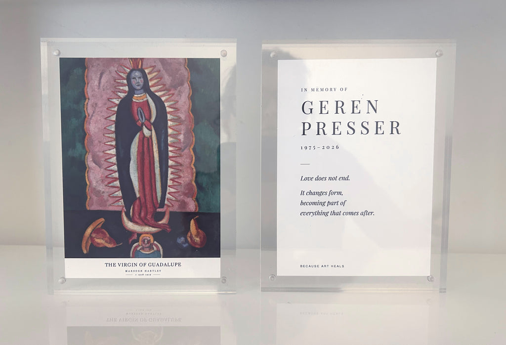 Personalized Framed Memorial: Marsden Hartley, The Virgin of Guadalupe