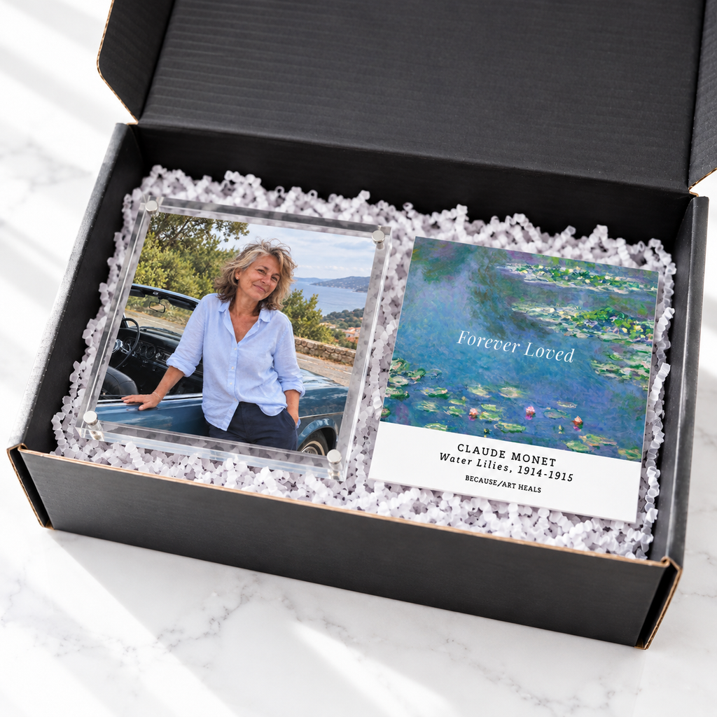 Personalized Remembrance Frame | Photo, Handwriting & Fine Art