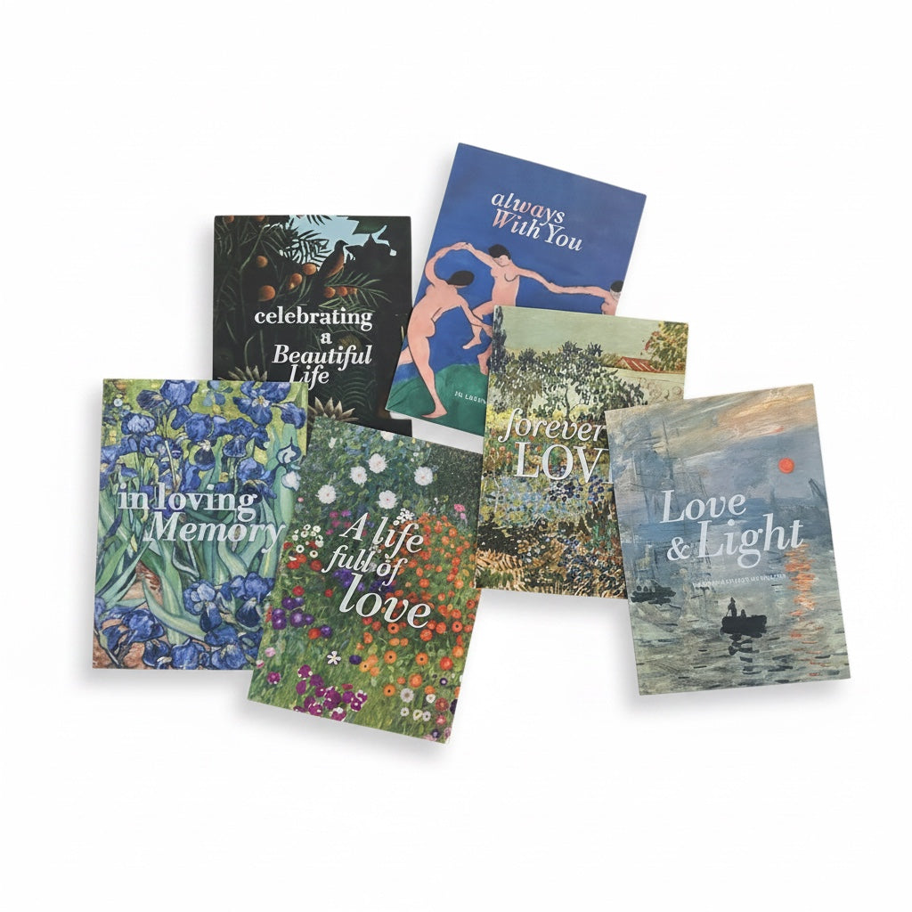 Art + Remembrance Condolence Cards | Set of 6