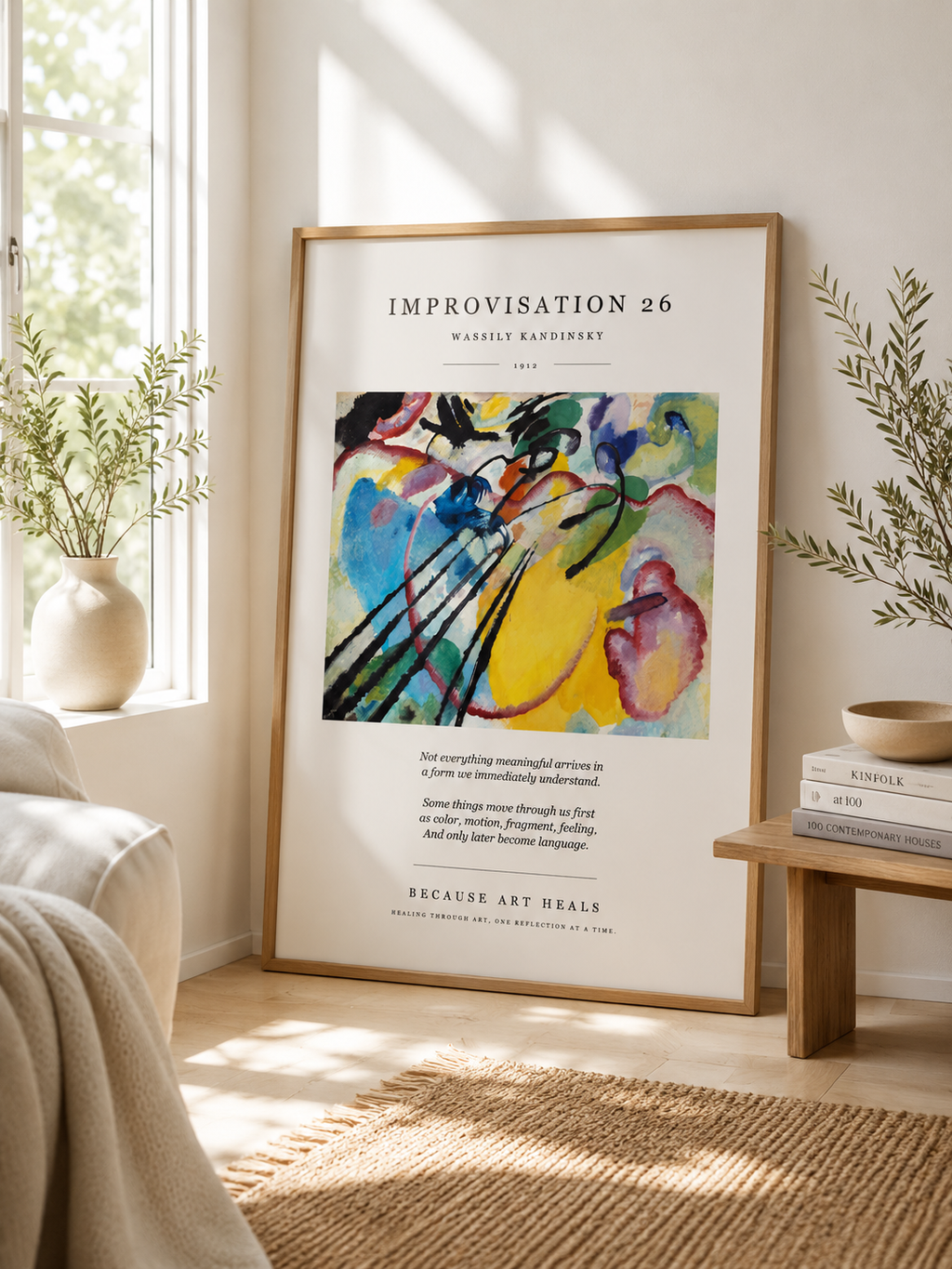Wassily Kandinsky — Improvisation 26 (1912) Art Print | Because Art Heals Collection