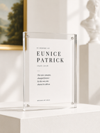 Personalized Framed Memorial: Matisse's Open Window