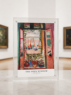 Personalized Framed Memorial: Matisse's Open Window