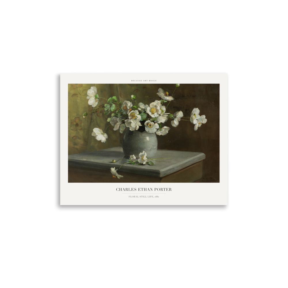 Charles Ethan Porter Floral Still Life 1881 Art Print