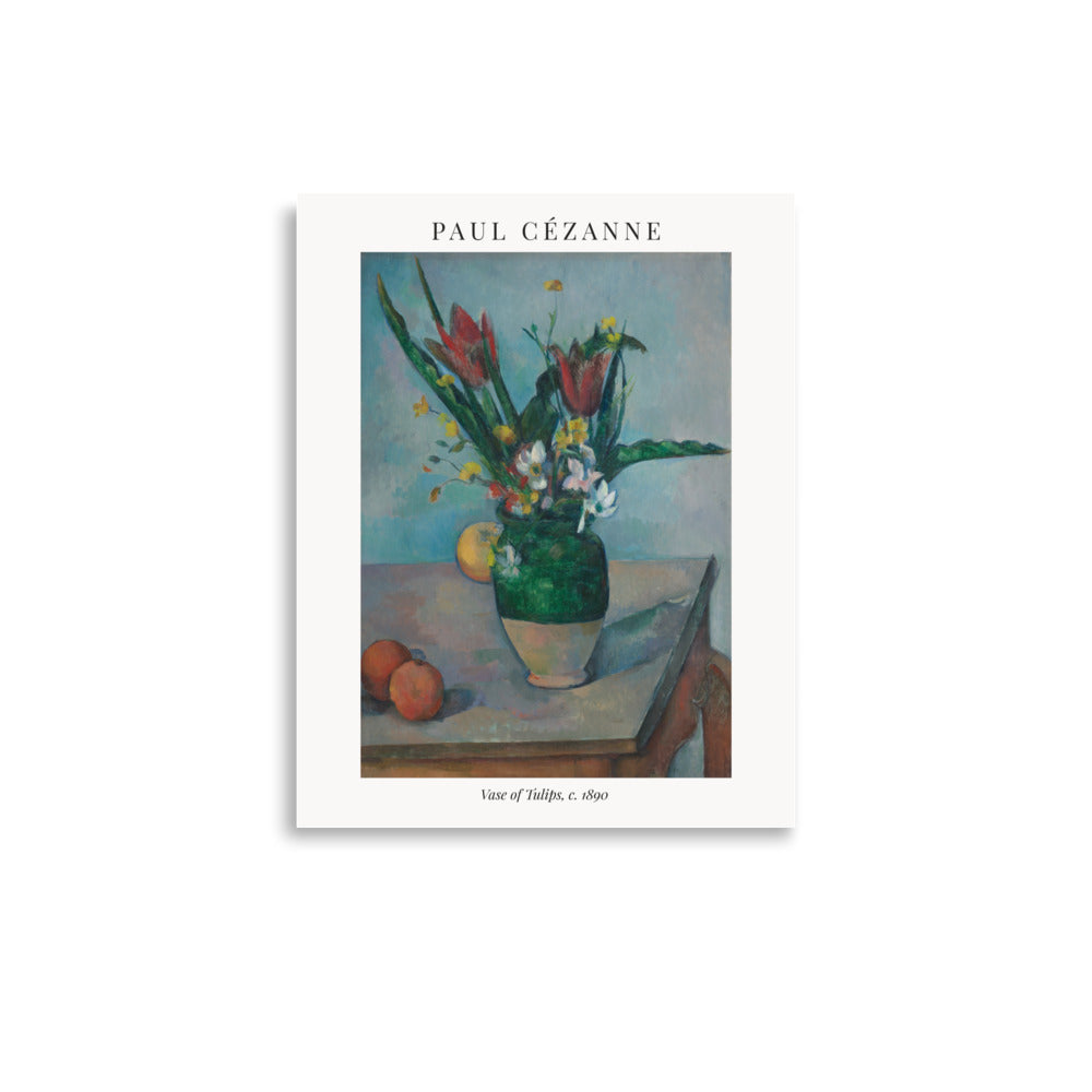 Paul Cézanne — Vase of Tulips, c. 1890