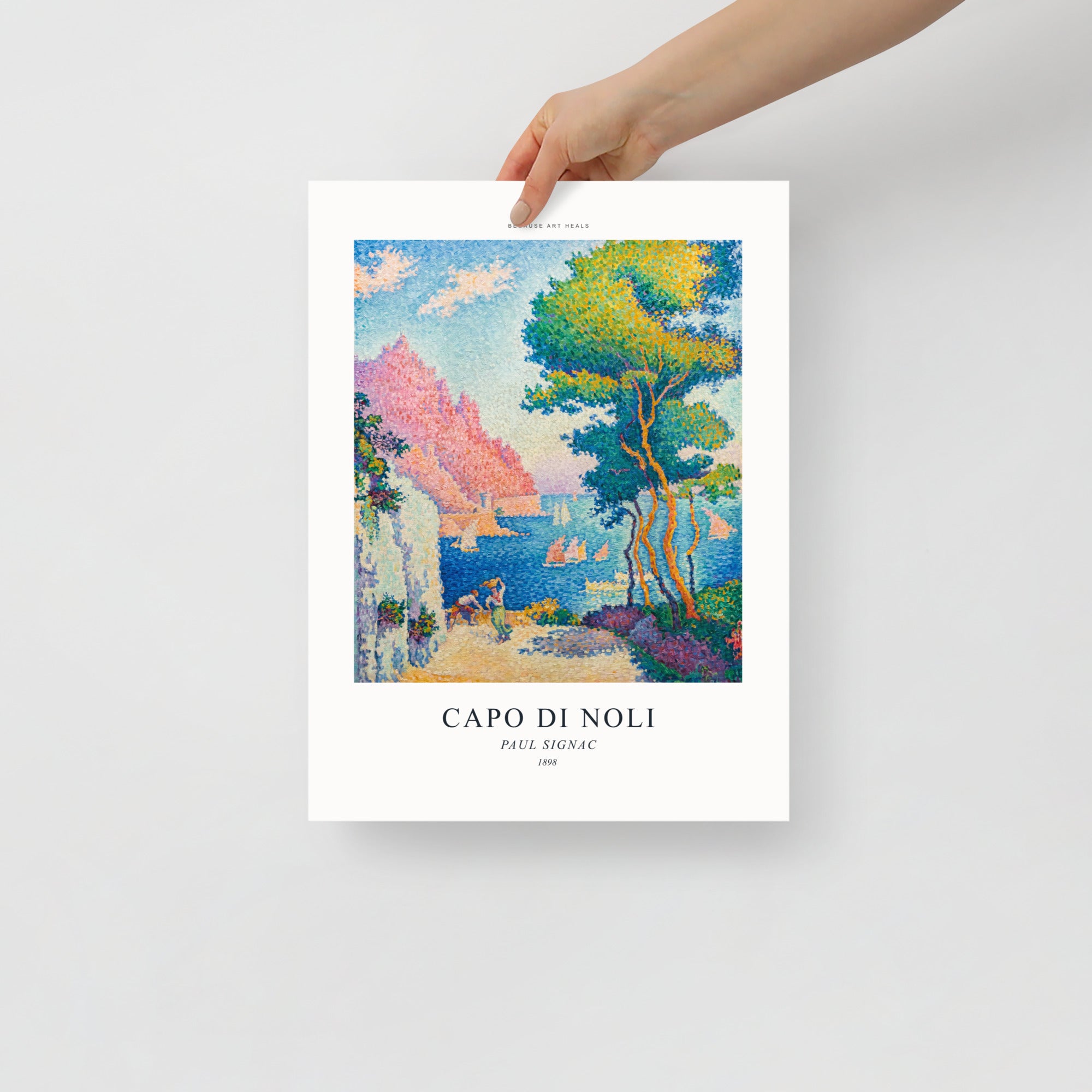 Paul Signac, Capo di Noli (1898) Art Print