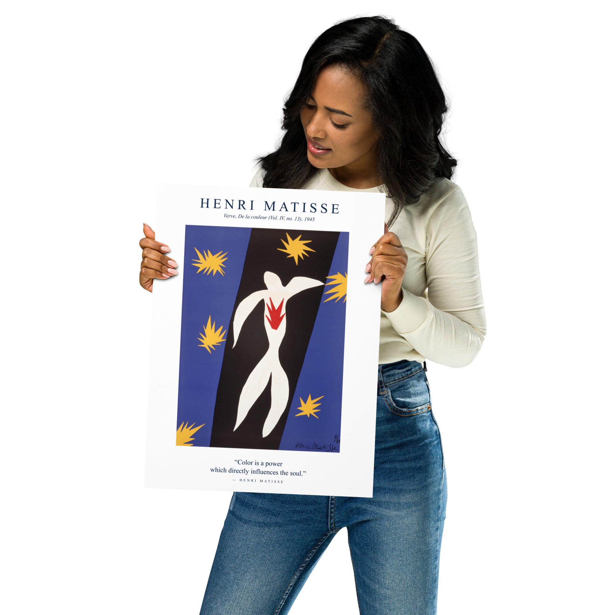 Henri Matisse, Verve, De la couleur (Vol. IV, no. 13) (1945)
