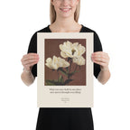 Ogawa Kazumasa, Herbaceous Peony, 1896 Art Print