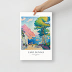 Paul Signac, Capo di Noli (1898) Art Print