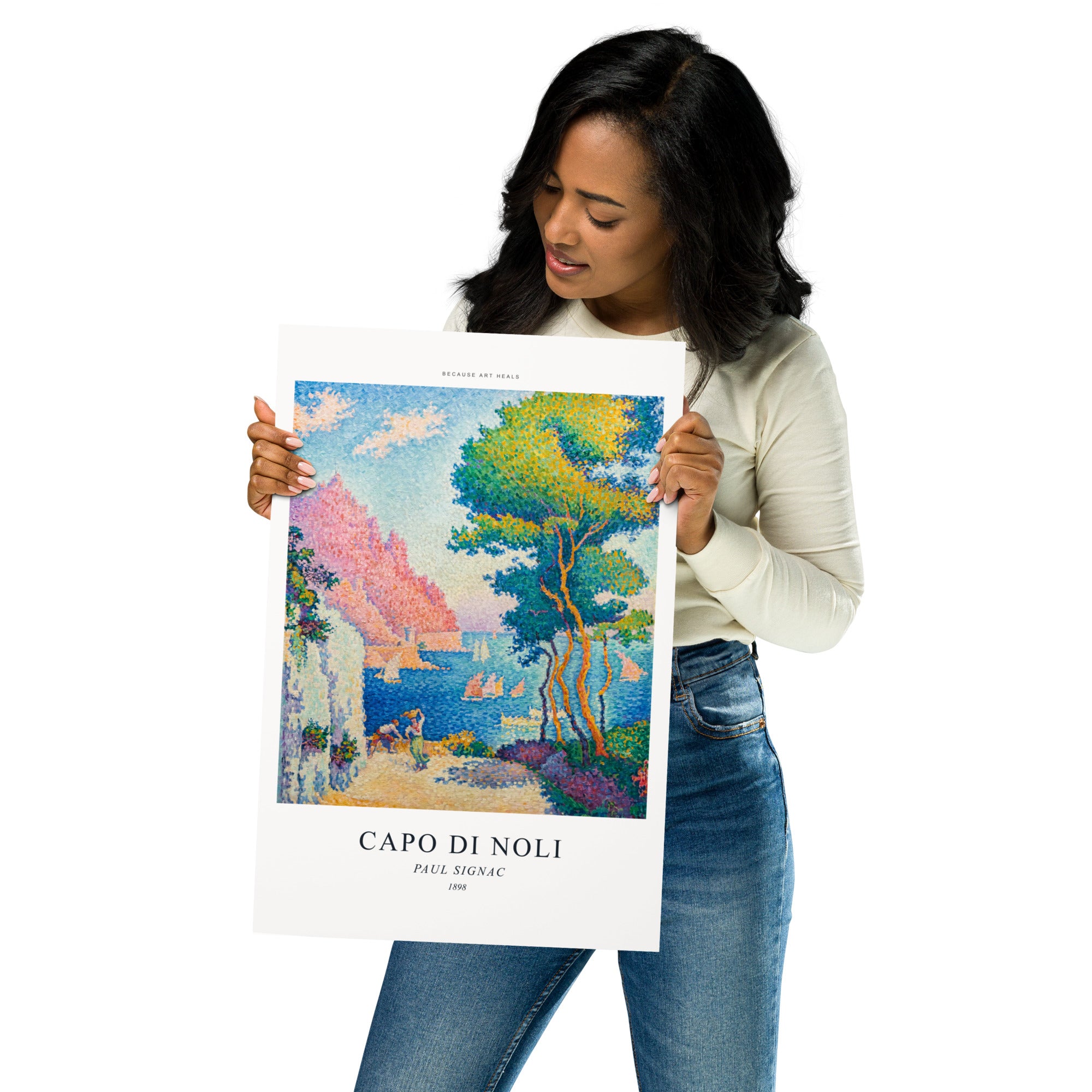 Paul Signac, Capo di Noli (1898) Art Print