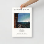 Harald Sohlberg — Summer Night (1899)  Museum-Inspired Art Print | Scandinavian Wall Art