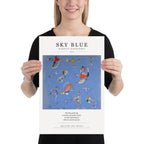 Wassily Kandinsky — Sky Blue (1940) Art Print | Because Art Heals Collection