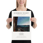 Harald Sohlberg — Summer Night (1899)  Museum-Inspired Art Print | Scandinavian Wall Art