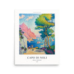 Paul Signac, Capo di Noli (1898) Art Print