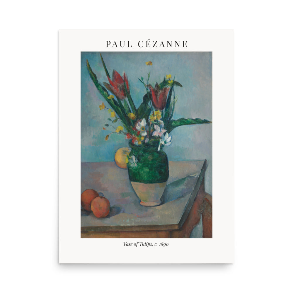 Paul Cézanne — Vase of Tulips, c. 1890