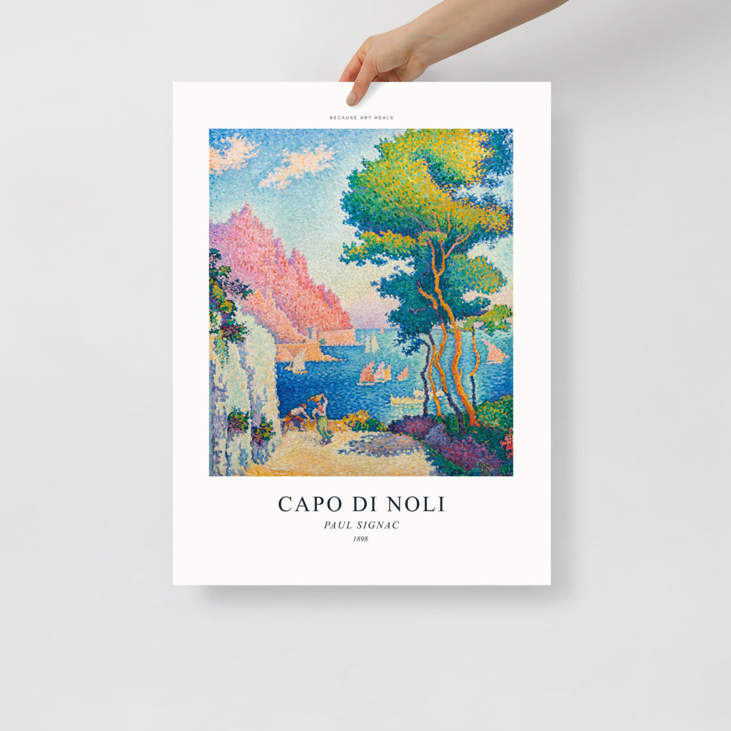 Paul Signac, Capo di Noli (1898) Art Print