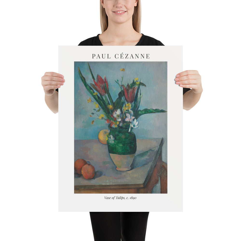 Paul Cézanne — Vase of Tulips, c. 1890