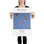 Wassily Kandinsky — Sky Blue (1940) Art Print | Because Art Heals Collection