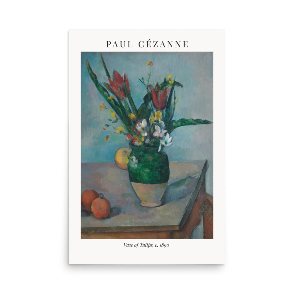 Paul Cézanne — Vase of Tulips, c. 1890