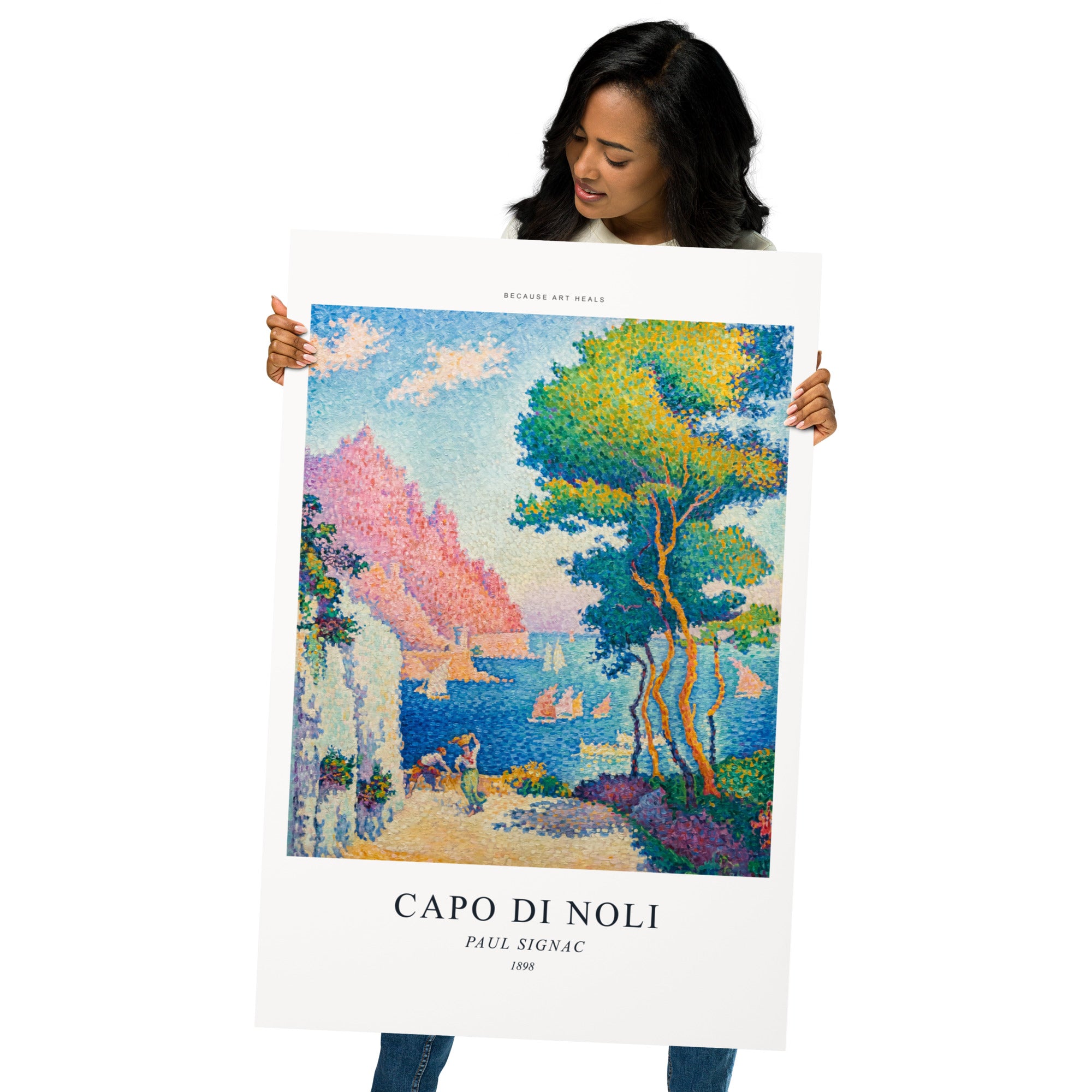 Paul Signac, Capo di Noli (1898) Art Print