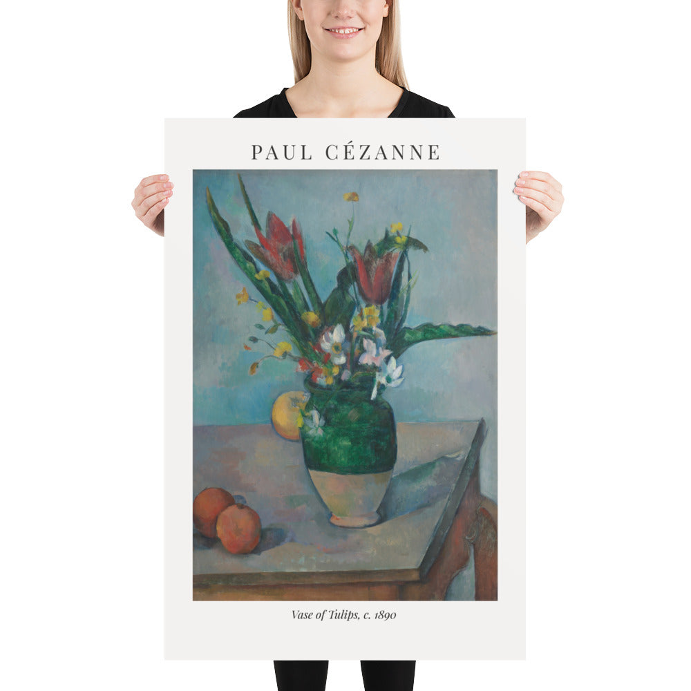 Paul Cézanne — Vase of Tulips, c. 1890