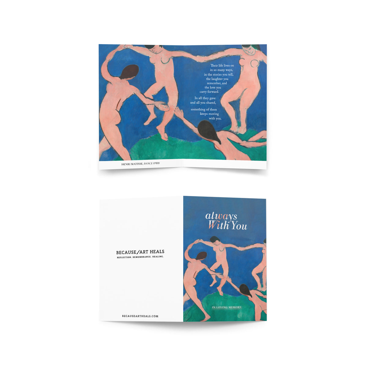 Henri Matisse, Dance (1910); Always With You Condolence Card