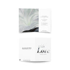 Georgia O'Keeffe, Morning Glory with Black; With Love Condolence Card