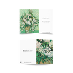Enduring Love Memorial Card : Van Gogh Roses