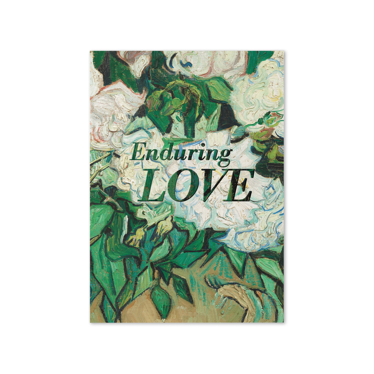 Enduring Love Memorial Card : Van Gogh Roses