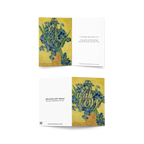 With Love Memorial Card, Van Gogh Irises