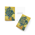 With Love Memorial Card, Van Gogh Irises