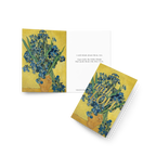 With Love Memorial Card, Van Gogh Irises