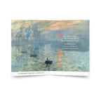 Claude Monet, Impression, Sunrise (1872); Love & Light Condolence Card