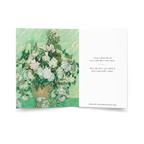Enduring Love Memorial Card : Van Gogh Roses